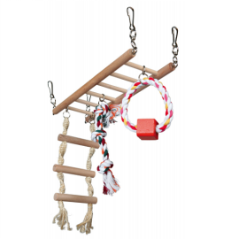 Ansamblu Suspendat de Joaca Pentru Hamsteri si Mici Rozatoare, 29cm