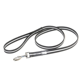  JULIUS K9 IDC LUMINO Lesa Fosforescenta Cauciuc, Elastica, Neagra 1.2m / 19mm