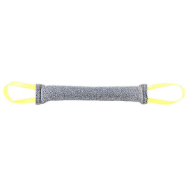 JULIUS K9 Baton Pentru Invatarea Muscaturii, Nylon si Bumbac, 2 Manere, 45x7cm
