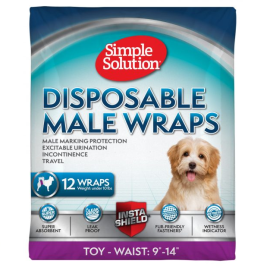 Scutece Masculi Toy SIMPLE SOLUTION XS, 12Buc