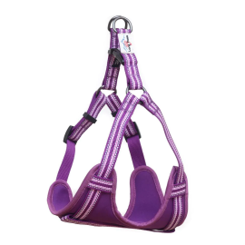 LONG PAWS Comfort, Ham Pentru Caini, Reglabil, Mov, Marime L 58-78cm