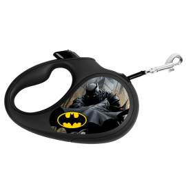 WAUDOG R-Leash Batman, Lesa Retractabila cu Banda, Pentru Caini Maxim 15kg, 5m