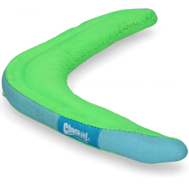 CHUCKIT Jucarie Caini Boomerang Amfibiu, Verde / Albastru, Jocuri Outdoor Aport / Cautare 25cm