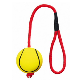 Jucarie Caini Minge Plutitoare cu Franghie 30cm
