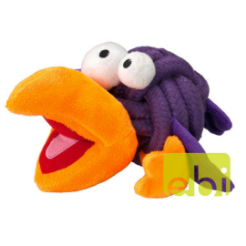 Jucarie din Plus si Sfoara Pentru Caini COOCKOO BOBBLE, 22cm