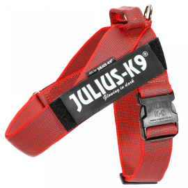  JULIUS K9 IDC Banda, Rosu, Marime 0, Ham Caine 14-25kg