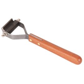SHOW TECH Speed Stripper, Descalcitor cu 20 Lame Inox, Pentru Caini cu Blana Dubla | Deasa | Lunga cu Par Fin sau Dur
