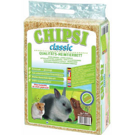 CHIPSI Classic Rumegus, Asternut Igienic Pentru Cusca Rozatoarelor 60L