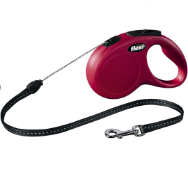 FLEXI New Classic M, Lesa Retractabila cu Snur Pentru Caini Maxim 20kg, 5m