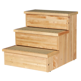 Rampa din Lemn Pentru Caini Maxim 50kg, 40x38x45cm