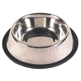 Castron Antiderapant din Inox, Pentru Caini, 0.7L