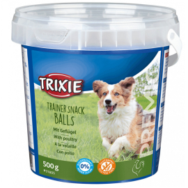 Recompense Pentru Dresaj PREMIO Trainer Snack, Chiftele cu Carne de Pui, 500g