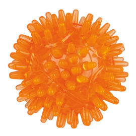 Minge Cauciuc cu Leduri Pentru Caini 5cm