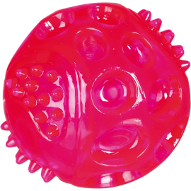 Minge Cauciuc Termoplastic cu Leduri Pentru Caini 7cm