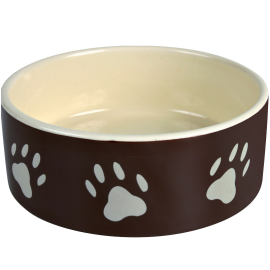 Castron Ceramic, Maro, Pentru Apa sau Hrana Caini, 1,4L