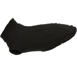 TRIXIE Pulover Pentru Caini KENTON Negru, Marime M 45cm