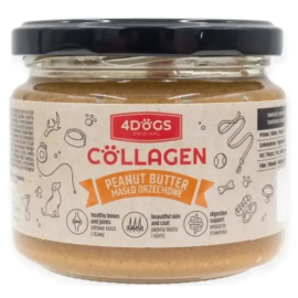 4DOGS ORIGINAL Collagen Light, Unt de Arahide Pentru Caini, 300g