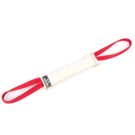 JULIUS K9 Baton Pentru Formarea Muscaturii, Nylon si Bumbac, 2 Manere, 20x3cm