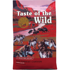 TASTE OF THE WILD Southwest Canyon, Mistret Salbatic, Hrana Uscata Fara Cereale, Caine, 12.2Kg
