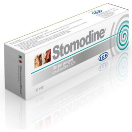 ICF STOMODINE Gel Antiseptic, Clorhexidina 0.12%, Pentru Mentinerea Igienei Bucale A Cainelui | Pisicii, 30ml