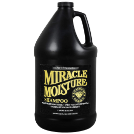 CHRIS CHRISTENSEN Diamond Series MIRACLE MOISTURE, Sampon Hidratant Profesional Caini si Pisici, Pentru Piele Uscata | Par Deteriorat, Lipsit de Stralucire, 3.8L