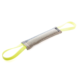  JULIUS K9 Baton Pentru Invatarea Muscaturii, Nylon si Bumbac, 2 Manere, 30x3cm