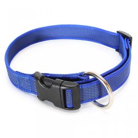  JULIUS K9 Zgarda Pentru Caini, Nylon Albastru, 39-65 cm