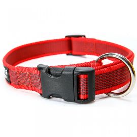  JULIUS K9 Zgarda Pentru Caini, Nylon Rosu, 39-65cm