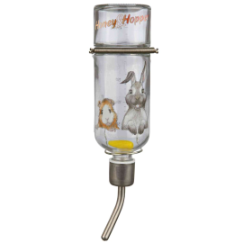 Adapatoare DRINKY din Sticla, cu Bila, Pentru iepuri si Alte Rozatoare Mari, 250ml