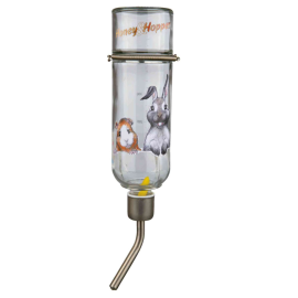 Adapatoare DRINKY din Sticla, cu Bila, Pentru iepuri si Alte Rozatoare Mari, 500ml