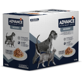 ADVANCE Veterinary Diets Dog & Cat Recovery, Bax Plicuri Hrana Umeda Pentru Caini si Pisici Covalescente sau in Recuperare, 11x100g