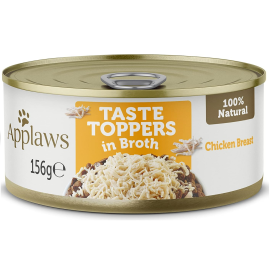 APPLAWS 100% Natural, Conserva Hrana Umeda Caine, Piept de Pui in Supa 156g