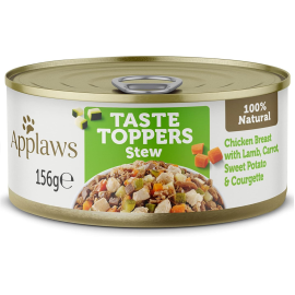 APPLAWS 100% Natural, Conserva Hrana Umeda Caine, Piept de Pui si Miel, 156g