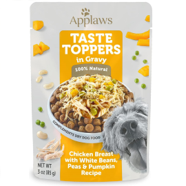 APPLAWS 100% Natural, Plic Hrana Umeda Caine, cu Piept de Pui si Vegetale in Sos, 85g