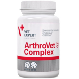 VET EXPERT ArthroVet Complex Supliment Pentru Functionarea Normala a Cartilajelor si Articulatiilor la Caini si Pisici, 90 tablete