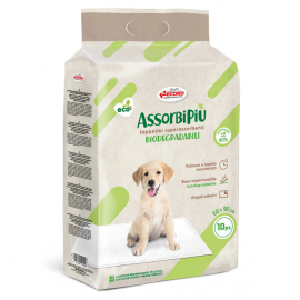 ASSORBIPIU ECO, Covorase Absorbante Biodegradabile Pentru Caini 60x90cm, 10buc