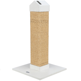 BE NORDIC Sisal Vertical cu Suport Pentru Pisici, 34x34cm | Inaltime 60cm