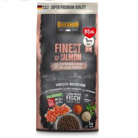BELCANDO Finest Grain Free, cu Somon, Hrana Uscata Fara Cereale Pentru Caini de Talie Mica si Medie, 1kg