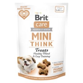 BRIT CARE Dog Mini Treats Think 50 g – Recompense pentru Stimulare Mentală și Dresaj la Câini de Talie Mică