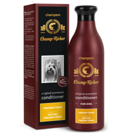 CHAMP RICHER, Balsam Profesional, cu Proteine din Matase, Pentru Caini Yorkshire Terrier, 250ml