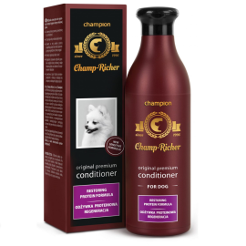 CHAMP RICHER, Balsam Profesional Revitalizant, cu Proteine, Pentru Caini cu Orice Tip de Blana, 250ml