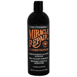 CHRIS CHRISTENSEN Diamond Series MIRACLE REPAIR Sampon Profesional Caini si Pisici, Pentru Blana Deteriorata | Lipsita de Stralucire, 114ml