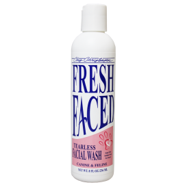 CHRIS CHRISTENSEN Fresh Faced Tearless, Sampon Profesional Concentrat 5:1, Pentru Curatarea Delicata a Fetei la Caini si Pisici, 236ml