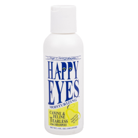 CHRIS CHRISTENSEN Happy Eyes Tearless, Sampon Profesional 2 in 1, Fara Lacrimi, Hipoalergenic Pentru Pui Catel si Pisica | Adulti cu Piele Sensibila, Usor Iritabila sau Alergici, 118ml