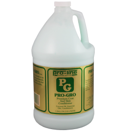 CHRIS CHRISTENSEN Pro-Line PRO-GRO, Balsam Emolient Profesional, Concentrat 15:1, Caini, Pentru o Blana Lucioasa, Neteda si Usor de Tuns, 473ml