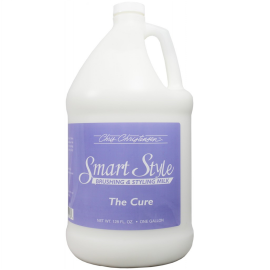 CHRIS CHRISTENSEN Smart Style Brushing & Styling Milk | The Cure, Crema Hidratanta si Emolienta, Pentru Caini cu Par Cret, Ondulat | Blana Deteriorata sau cu Fire de Par Rebele, 3.8L