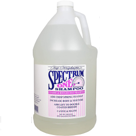CHRIS CHRISTENSEN Spectrum One, Sampon Profesional Pentru Caini cu Blana Aspra, Sarmoasa, 3.8L