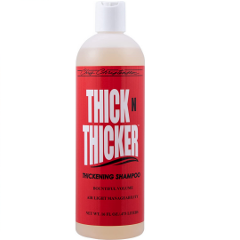 CHRIS CHRISTENSEN Thick N Thicker, Sampon Profesional Volum Maxim si Revitalizare, Orice Tip Blana Caine, 473ml