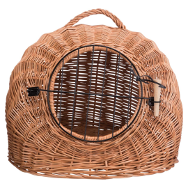 Cos din Nuiele Pentru Transport sau Cazare Pisici 50cm