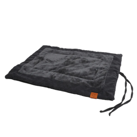 Covor Termoizolant Pentru Caini CORDUROY, Gri Antracit, 120x80x1cm